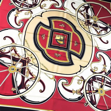 Washington's Carriage Hermes Scarf by Caty Latham 